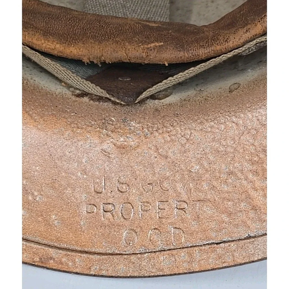 Original WWII US Civil Defense OCD Steel Helmet Movie Prop, Display, Collect H2